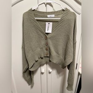 Oak+Fort Green Cropped Sweater